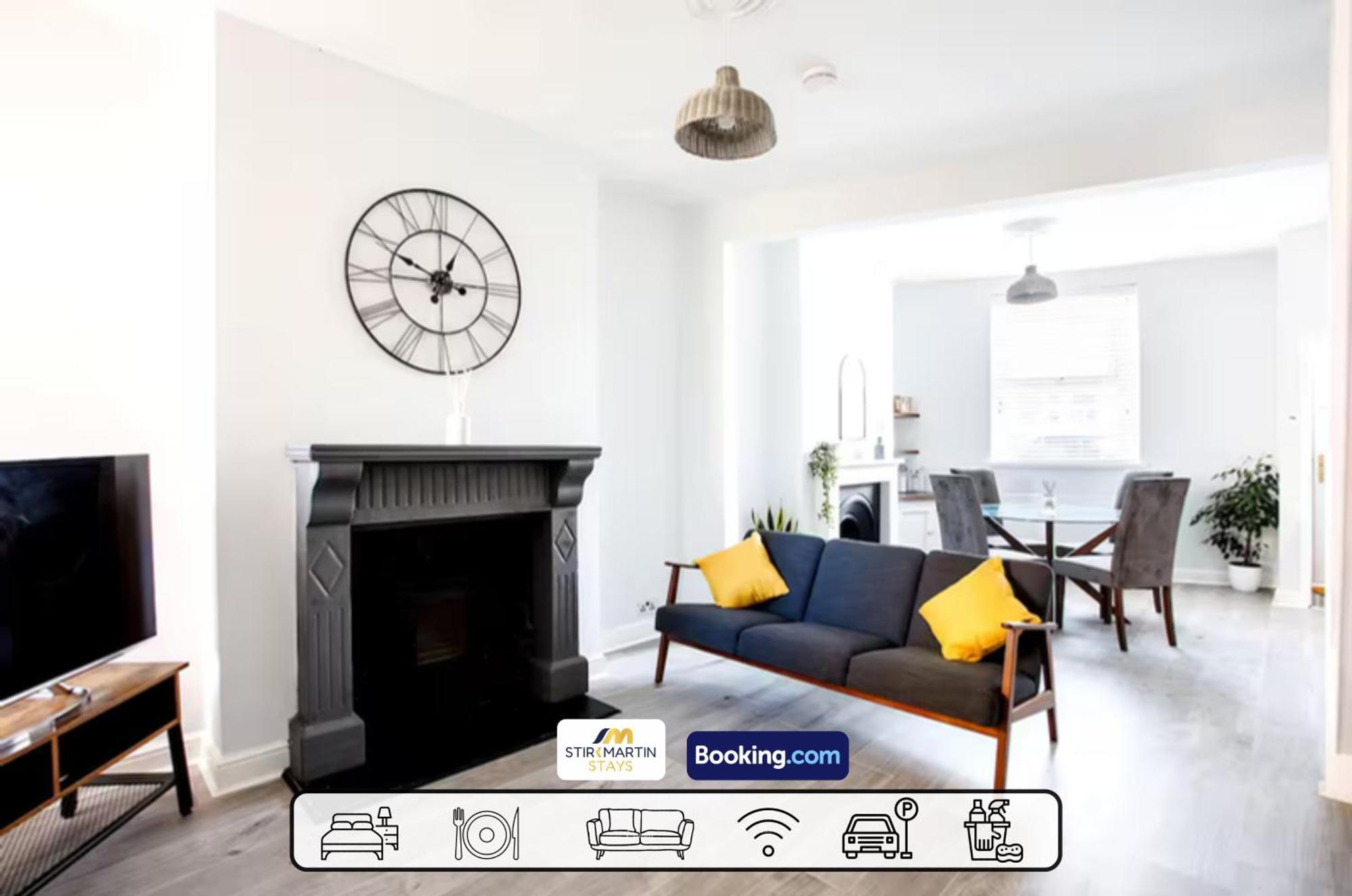 Comfy 3Bed House By Stirkmartin Stays Short Lets & Serviced Accommodation Cardiff With Free Parking & 8Mins To City Centre Exterior foto